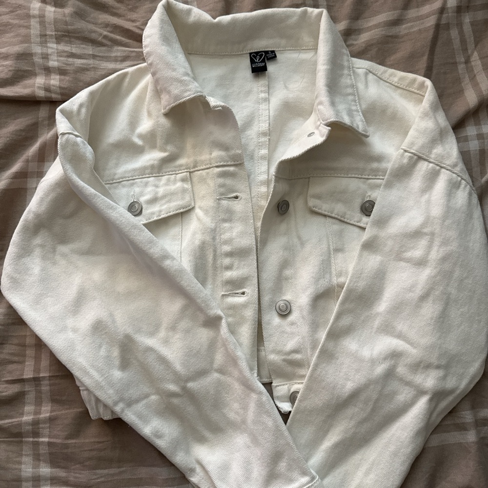 Windsor Cream Denim Jacket